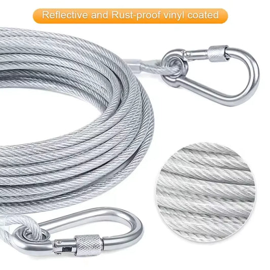 Stainless Steel Wire Rope (15 FOOT)